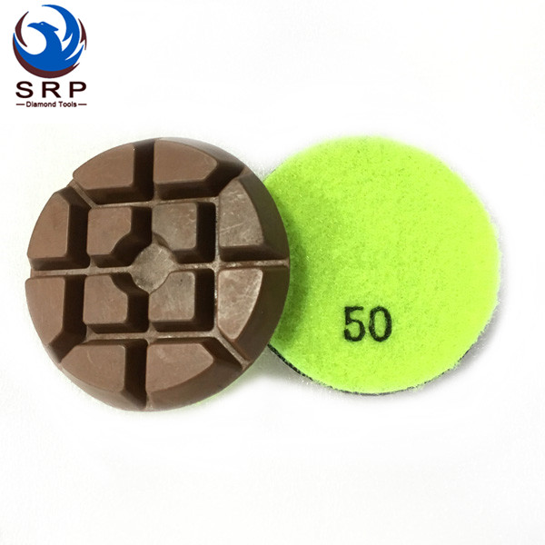 EDiamondTools Diamond Flex Metal Dot Pads - Abrasive Diamond Pads