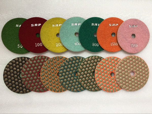 Colorful Dry Polishing Pads