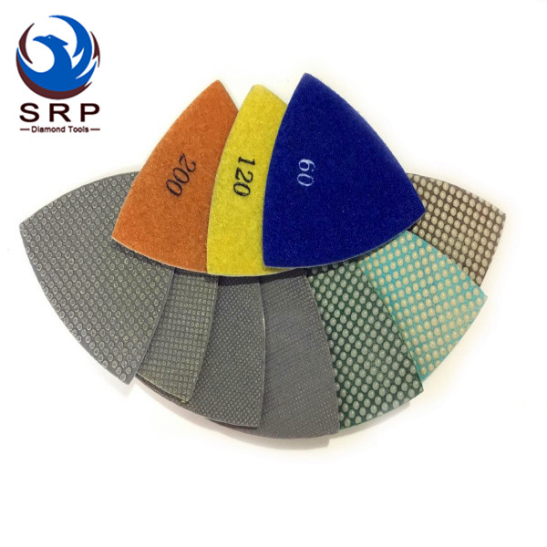 Triangle Electroplated Pads